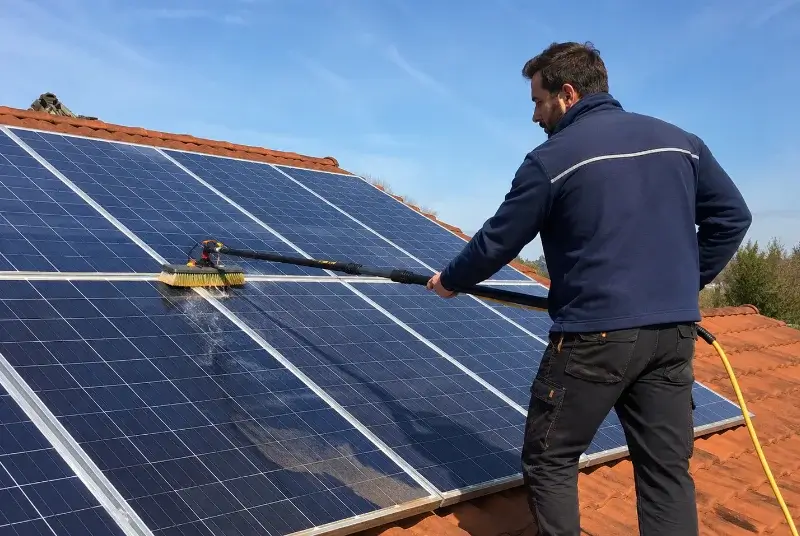 Nettoyage et entretien de panneaux solaires à Truinas