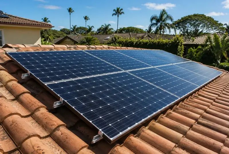 Installation de panneaux solaires à Truinas